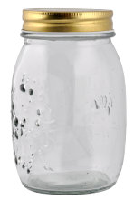 Syltetøyglass med skrulokk 0,5 liter